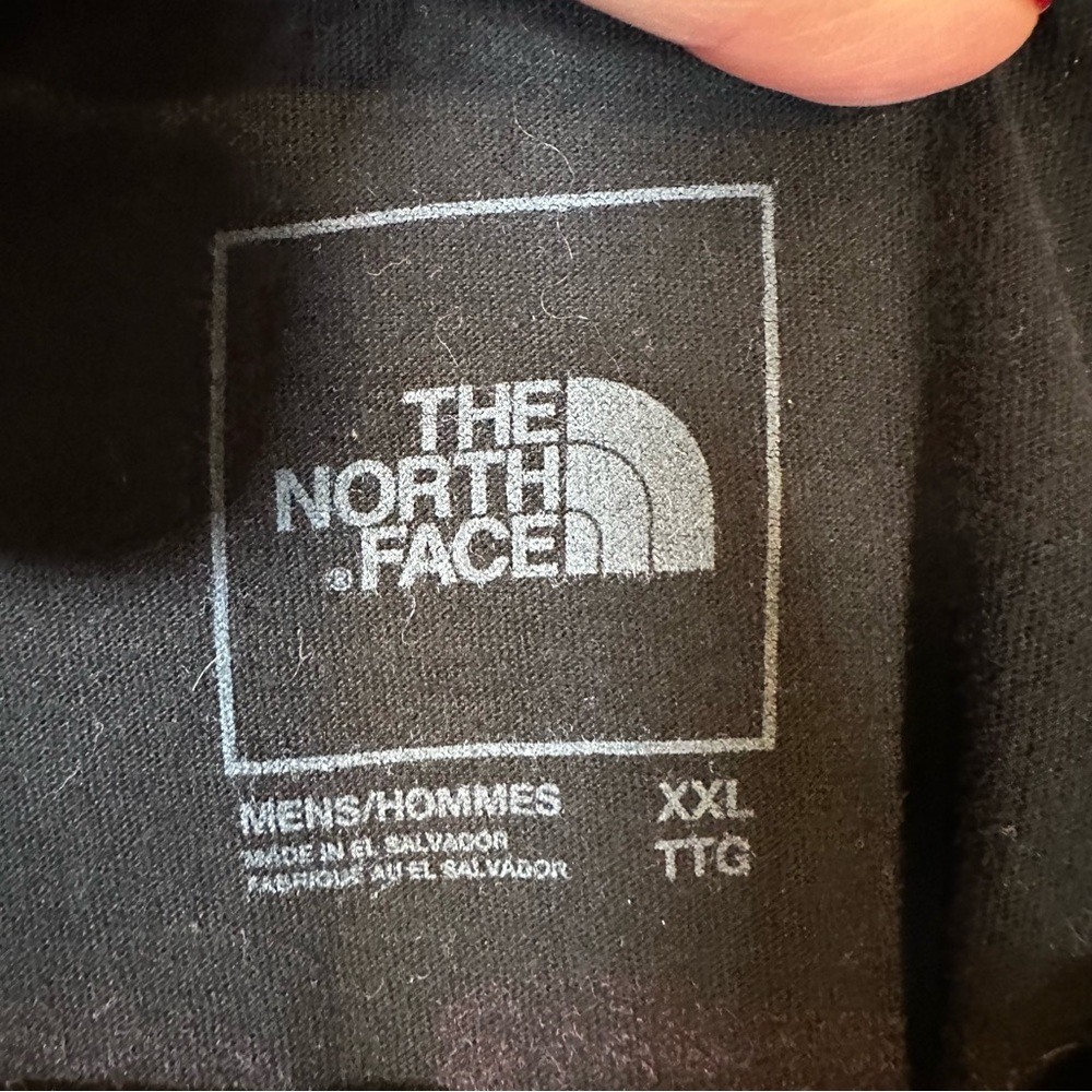 The North Face T-shirt Mens Size XXL Black Never Stop Exploring Short Sleeve - Picture 6 of 6